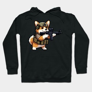 Tactical Corgi Hoodie